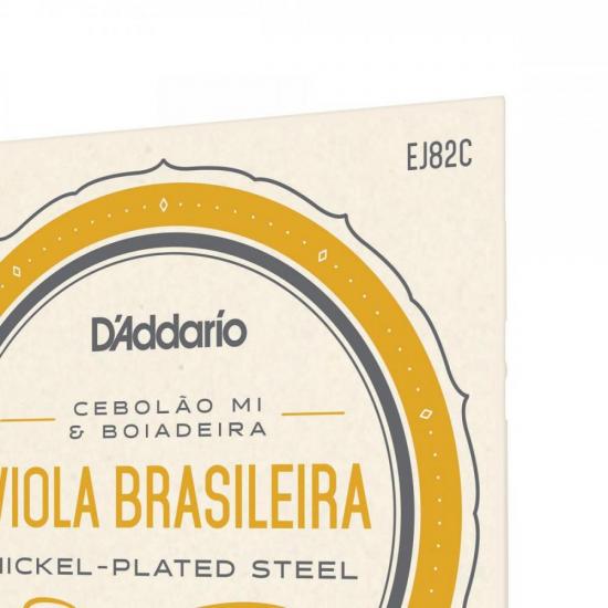 Encordoamento Para Viola Brasileira Cebolão MI/Boiadeira EJ82C D\