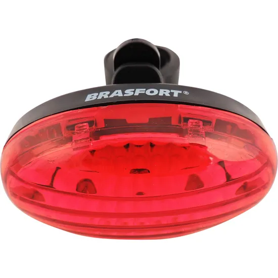 Lanterna Traseira LED p/ Bike Preto BRASFORT (64929)