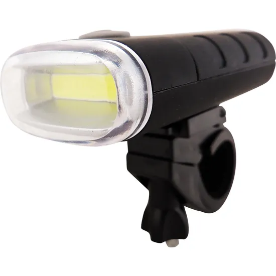 Lanterna Frontal LED p/ Bike Preto BRASFORT (64930)