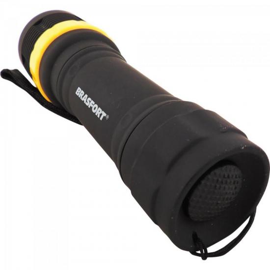 Lanterna LED Mini ABS C/ Zoom Preto BRASFORT por 26,99 à vista no boleto/pix ou parcele em até 1x sem juros. Compre na loja Mundomax!