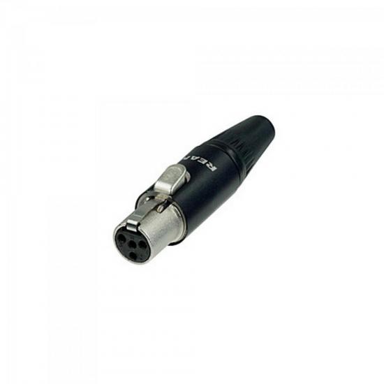 Conector Tini Tqg RT4FC-B/10 Preto REAN por 15,90 à vista no boleto/pix ou parcele em até 1x sem juros. Compre na loja Mundomax!
