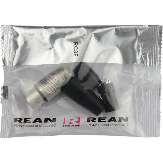 Conector XLR Fêmea RC3F/20 Niquel REAN por 15,90 à vista no boleto/pix ou parcele em até 1x sem juros. Compre na loja Mundomax!