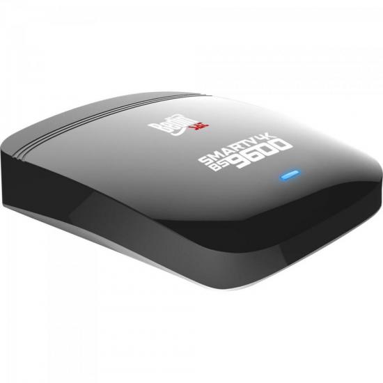 Smart Box Android 4K BS9600 Preto BEDINSAT por 0,00 à vista no boleto/pix ou parcele em até 1x sem juros. Compre na loja Mundomax!