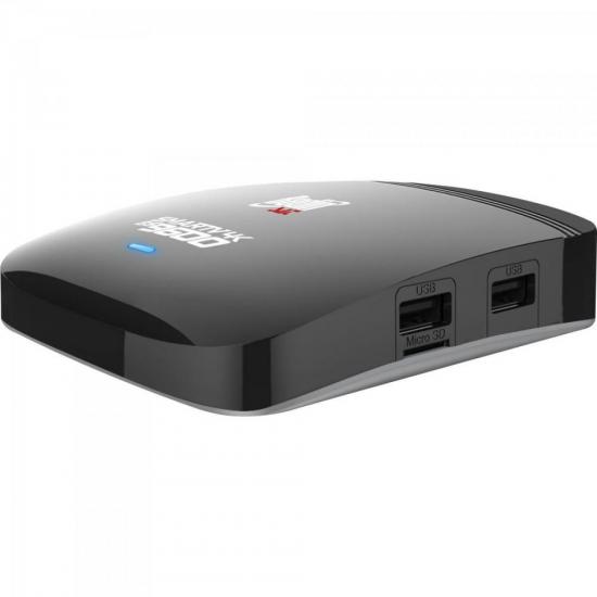 Smart Box Android 4K BS9600 Preto BEDINSAT por 0,00 à vista no boleto/pix ou parcele em até 1x sem juros. Compre na loja Mundomax!