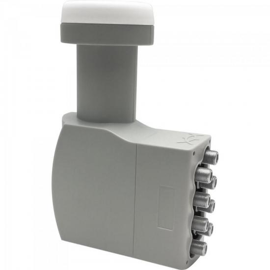 LNBF Banda Ku Universal OCTUPLO Cinza BEDINSAT por 0,00 à vista no boleto/pix ou parcele em até 1x sem juros. Compre na loja Mundomax!