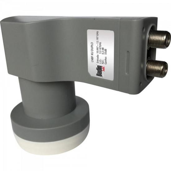 LNBF Banda Ku Universal Otimizado Cinza BEDINSAT por 0,00 à vista no boleto/pix ou parcele em até 1x sem juros. Compre na loja Mundomax!