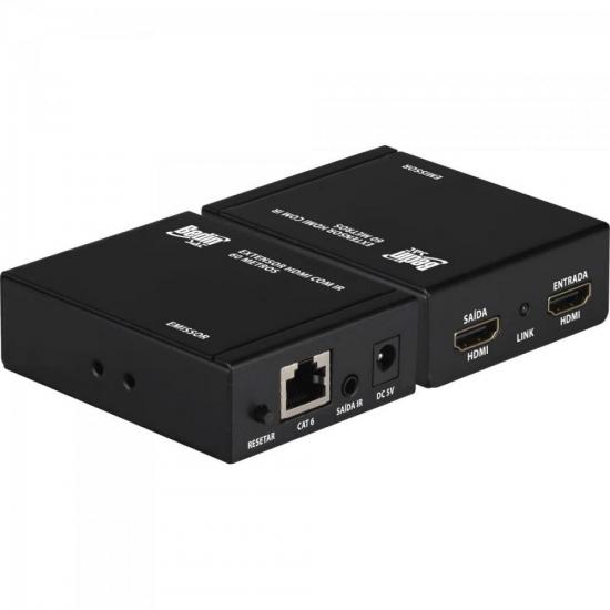 Extensor e Divisor HDMI 60m c/ Sensor IR Preto BEDINSAT por 249,99 à vista no boleto/pix ou parcele em até 9x sem juros. Compre na loja Mundomax!