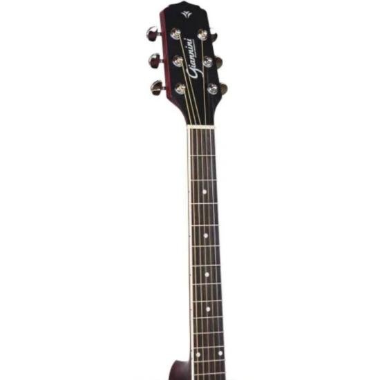 Violão Giannini GD1 EQ Eletroacústico Dreadnought Tobacco Sunburst por 729,00 à vista no boleto/pix ou parcele em até 10x sem juros. Compre na loja Mundomax!