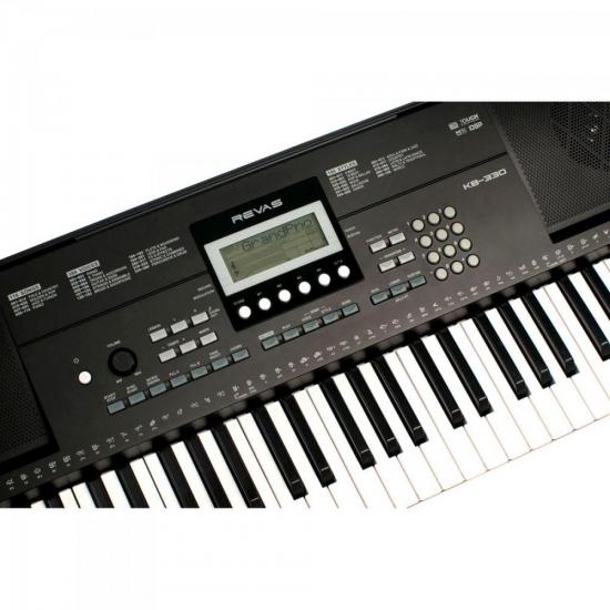Teclado REVAS KB 330 Preto por 1.329,00 à vista no boleto/pix ou parcele em até 12x sem juros. Compre na loja Mundomax!