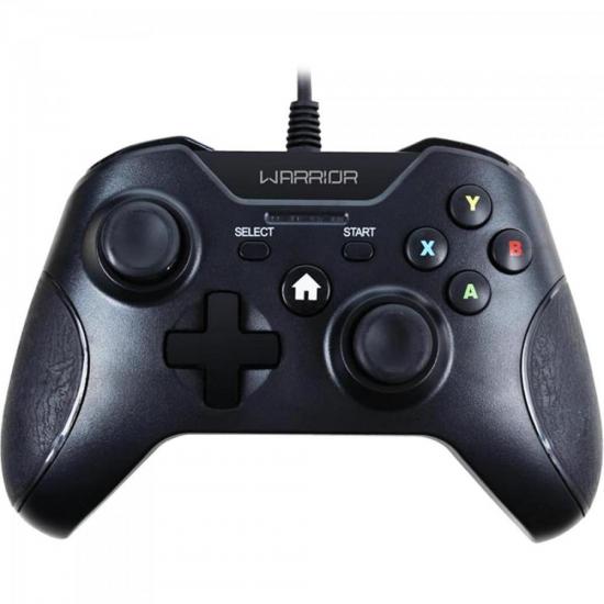 Controle WARRIOR Gamer p/ Xbox One e PC JS078 Preto MULTILASER por 0,00 à vista no boleto/pix ou parcele em até 1x sem juros. Compre na loja Mundomax!