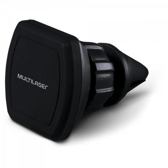 Suporte Magnético p/ Smartphone AC313 Preto MULTILASER por 0,00 à vista no boleto/pix ou parcele em até 1x sem juros. Compre na loja Mundomax!