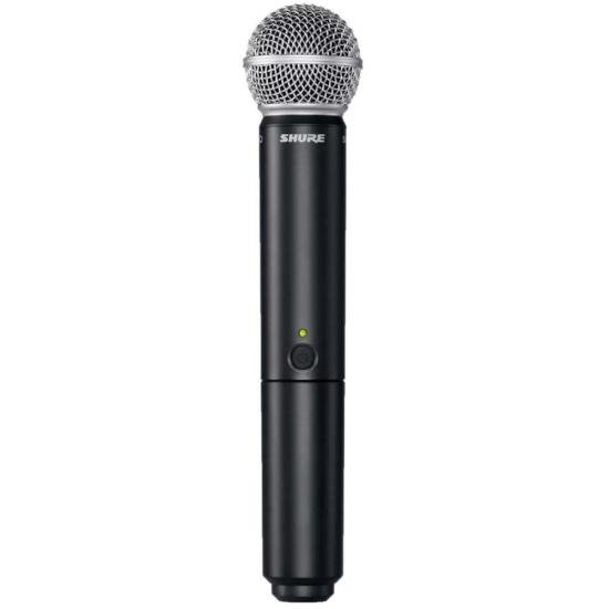 Sistema Sem Fio com Microfone de Mão BLX24/SM58-J10 Preto SHURE por 5.697,99 à vista no boleto/pix ou parcele em até 12x sem juros. Compre na loja Mundomax!