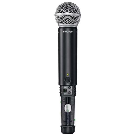 Sistema Sem Fio com Microfone de Mão BLX24/SM58-J10 Preto SHURE por 5.697,99 à vista no boleto/pix ou parcele em até 12x sem juros. Compre na loja Mundomax!
