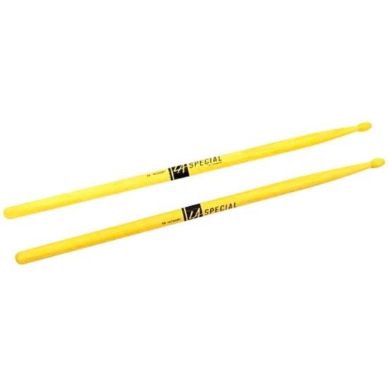 Baqueta 5B PROMARK Laspecial Natural (par) por 94,00 à vista no boleto/pix ou parcele em até 3x sem juros. Compre na loja Mundomax!