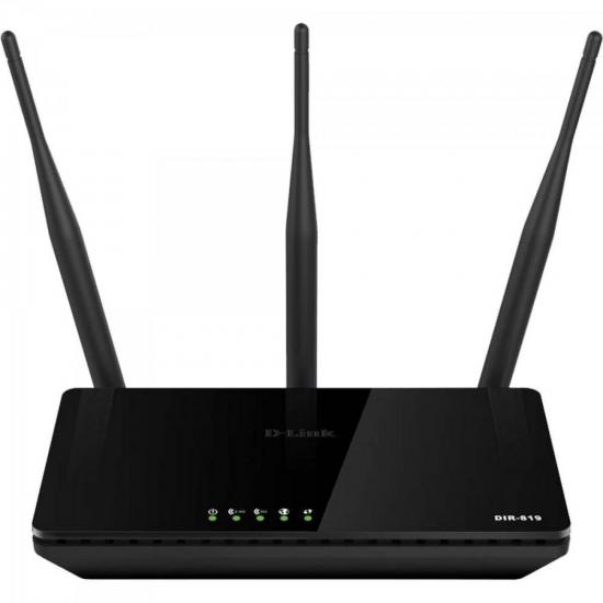 Roteador Wireless 750Mbps Dual Band DIR-819 Preto DLINK por 189,99 à vista no boleto/pix ou parcele em até 7x sem juros. Compre na loja Mundomax!