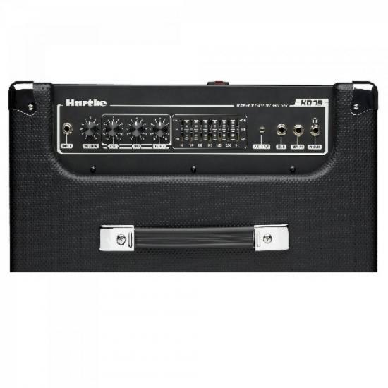 Cubo Para Contrabaixo HD75 Preto HARTKE por 0,00 à vista no boleto/pix ou parcele em até 1x sem juros. Compre na loja Mundomax!