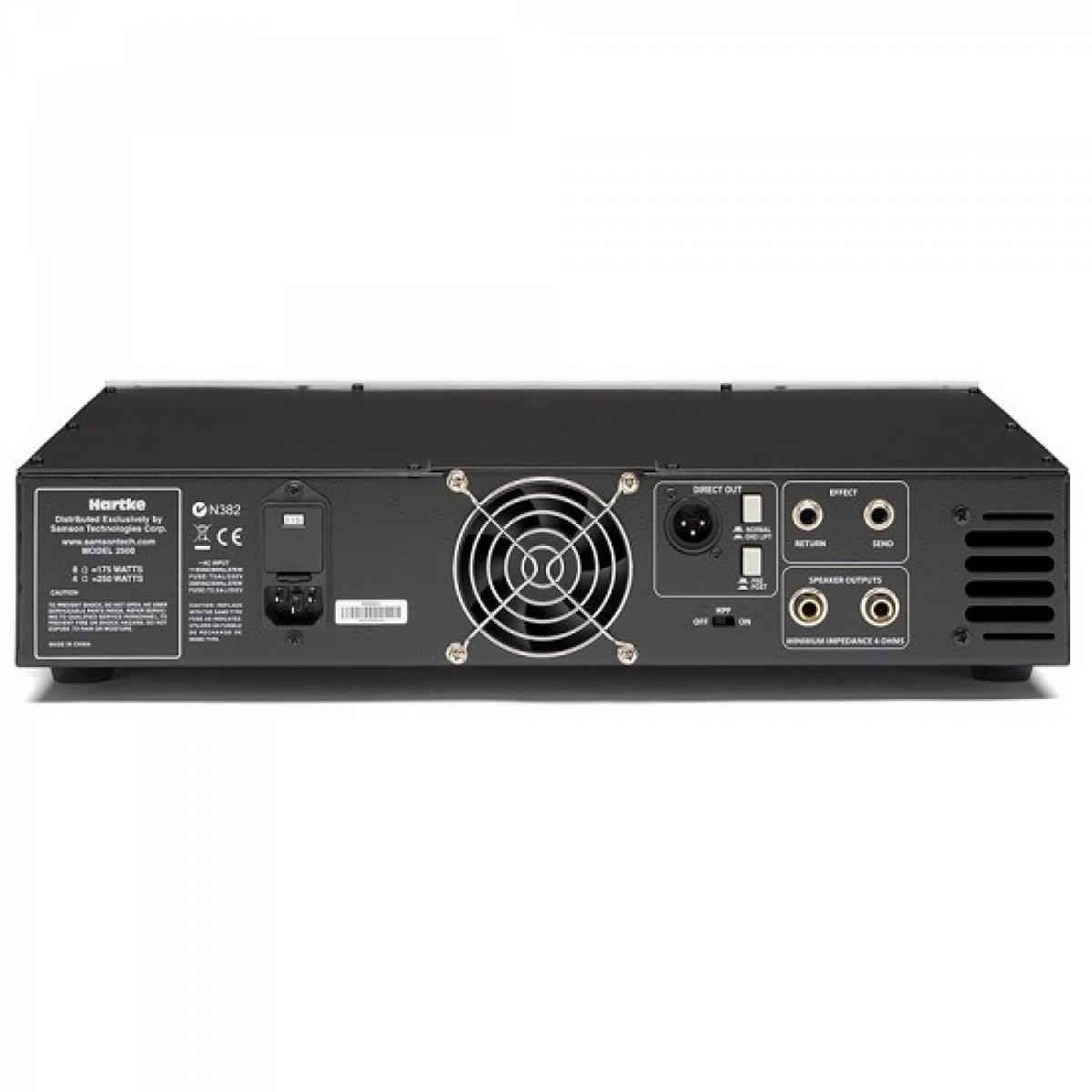 Cabeçote HA2500 Preto HARTKE - Mundomax