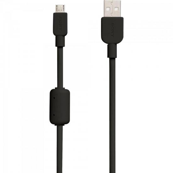 Cabo de Transferência e Carregamento Micro USB CP-AB150 1,5m Preto SONY por 0,00 à vista no boleto/pix ou parcele em até 1x sem juros. Compre na loja Mundomax!