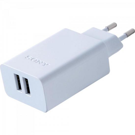 Carregador de Tomada Sony CP-AD2M2 Com 2 Saídas USB 3.0A por 74,99 à vista no boleto/pix ou parcele em até 2x sem juros. Compre na loja Mundomax!