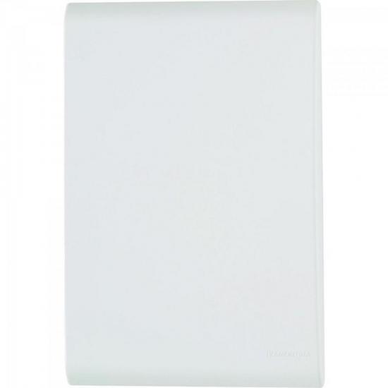 Espelho Cego 4x2 Tablet Branco TRAMONTINA por 0,00 à vista no boleto/pix ou parcele em até 1x sem juros. Compre na loja Mundomax!