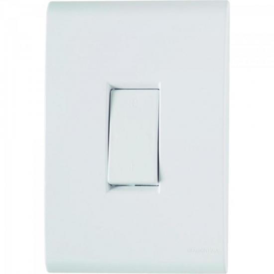 Interruptor Simples 4x2 c/ 1 Tecla Paralelo 10A 250V Branco TRAMONTINA por 8,90 à vista no boleto/pix ou parcele em até 1x sem juros. Compre na loja Mundomax!