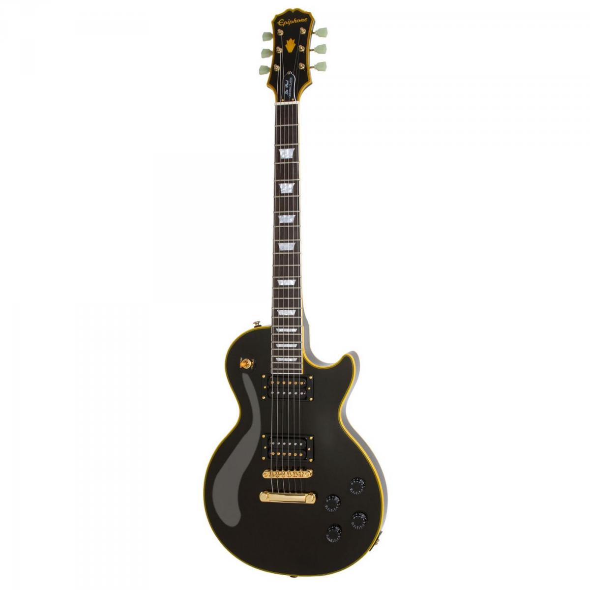Guitarra EPIPHONE LES PAUL CUSTOM CLASSIC Preta - Mundomax