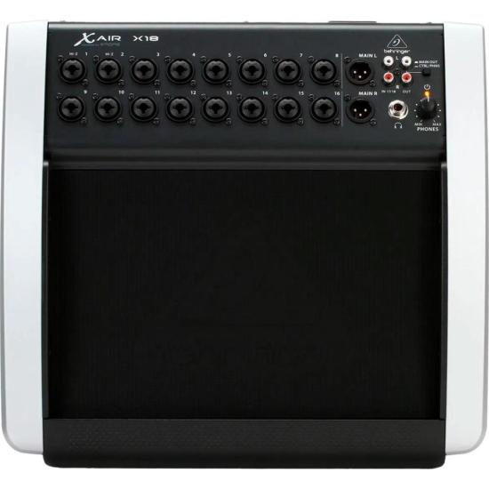 Mesa de Som 18 Canais Digital X18 Preto BEHRINGER por 9.086,90 à vista no boleto/pix ou parcele em até 12x sem juros. Compre na loja Mundomax!