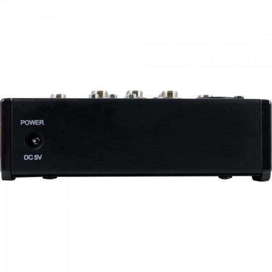 Mesa de Som 5 Canais USB HMX-105 Preta HAYONIK por 399,90 à vista no boleto/pix ou parcele em até 10x sem juros. Compre na loja Mundomax!
