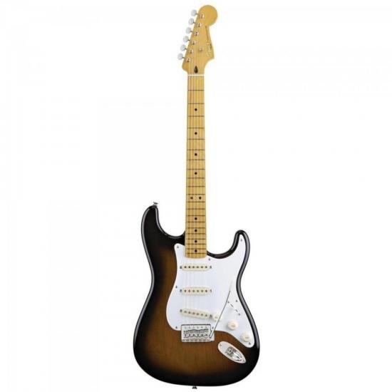 Guitarra SQUIER STRATOCASTER CLASSIC VIBER 50S Sunburst por 0,00 à vista no boleto/pix ou parcele em até 1x sem juros. Compre na loja Mundomax!