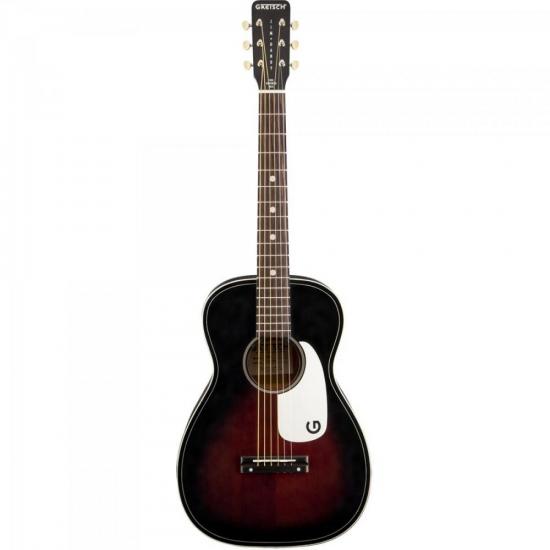 Violão GRETSCH Acústico Aço Flat JIM DANDY PARLOR Sunburst por 0,00 à vista no boleto/pix ou parcele em até 1x sem juros. Compre na loja Mundomax!