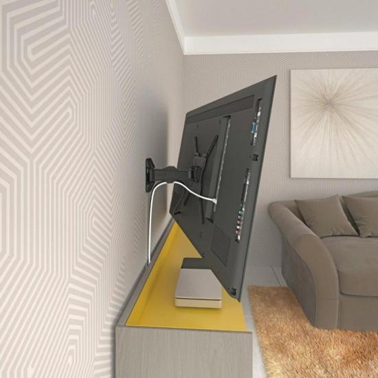 Suporte Biarticulado Para TV 22\"-58\" MI400S Multivisão por 199,00 à vista no boleto/pix ou parcele em até 7x sem juros. Compre na loja Mundomax!