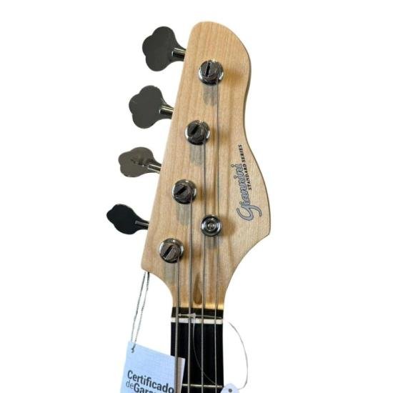 Contrabaixo Giannini GB-100 Jazz Bass Elétrico Passivo Branco/Turtle por 999,00 à vista no boleto/pix ou parcele em até 10x sem juros. Compre na loja Mundomax!