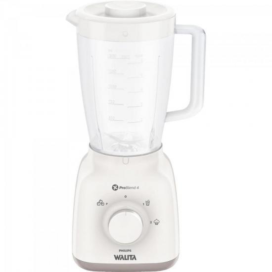 Liquidificador Daily Problend 220V Branco/ Cinza PHILIPS WALITA por 0,00 à vista no boleto/pix ou parcele em até 1x sem juros. Compre na loja Mundomax!