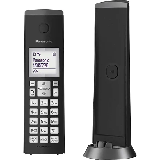 Telefone S/ Fio KXTGK210LBB Preto PANASONIC (65488)