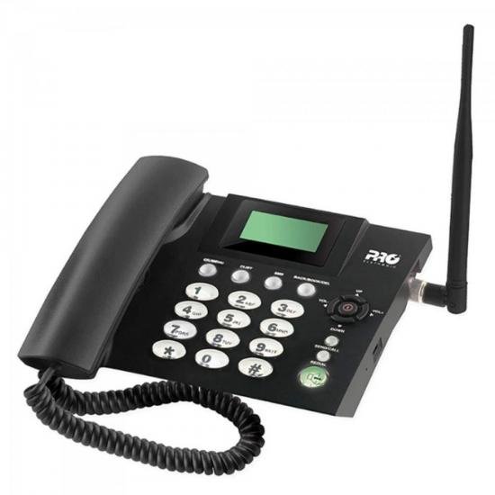 Telefone Celular de Mesa Quadriband PROCS-5010 Preto PROELETRONIC por 0,00 à vista no boleto/pix ou parcele em até 1x sem juros. Compre na loja Mundomax!
