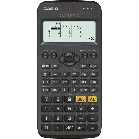 Calculadora Científica FX82LAX Preta CASIO por 119,90 à vista no boleto/pix ou parcele em até 4x sem juros. Compre na loja Mundomax!
