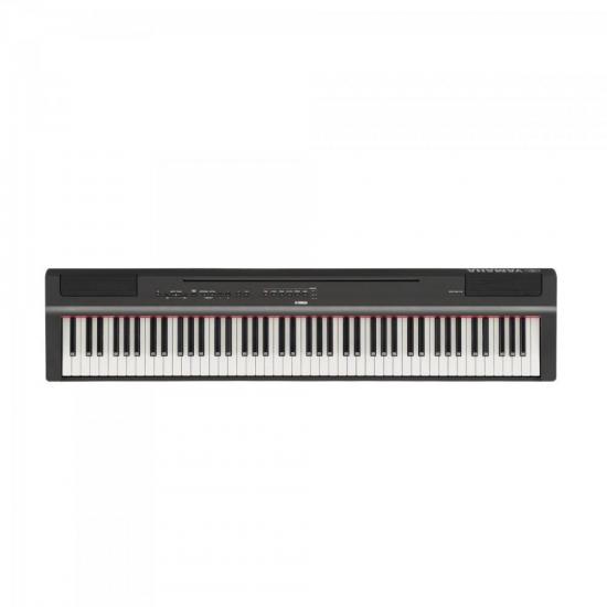 Piano Digital Yamaha P-125 Compacto Com Fonte Preto por 5.799,99 à vista no boleto/pix ou parcele em até 12x sem juros. Compre na loja Mundomax!