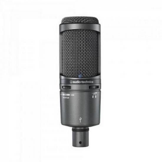 Microfone Cardióide Condensador USB AT2020USB AUDIO TECHNICA por 0,00 à vista no boleto/pix ou parcele em até 1x sem juros. Compre na loja Mundomax!