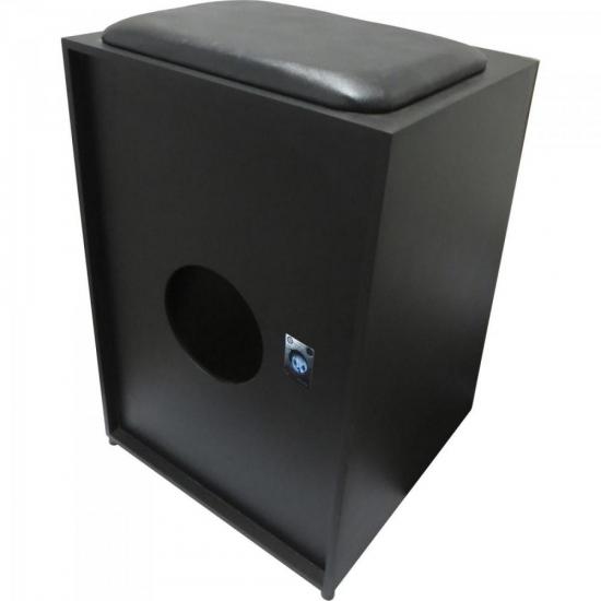 Cajon Acústico Inclinado Profissional K2 COR-002 Bob Marley JAGUAR por 177,90 à vista no boleto/pix ou parcele em até 7x sem juros. Compre na loja Mundomax!