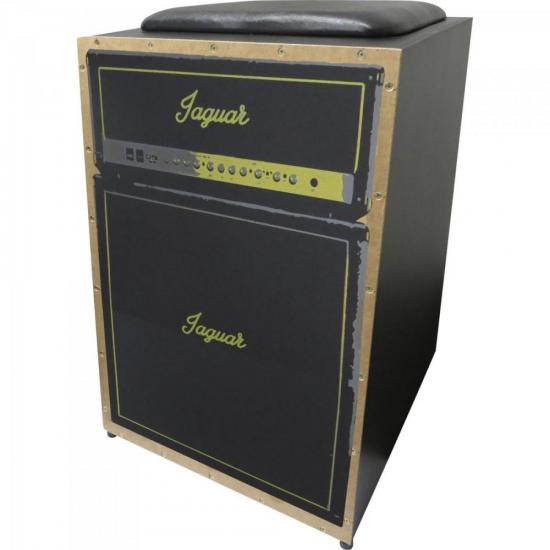 Cajon Eletroacústico Inclinado Profissional K2 COR-003 EQ Cubo JAGUAR por 215,90 à vista no boleto/pix ou parcele em até 8x sem juros. Compre na loja Mundomax!