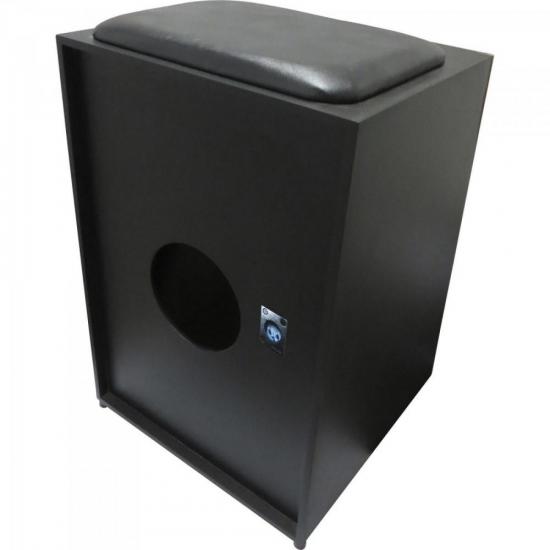 Cajon Eletroacústico Inclinado Profissional K2 COR-003 EQ Cubo JAGUAR por 215,90 à vista no boleto/pix ou parcele em até 8x sem juros. Compre na loja Mundomax!