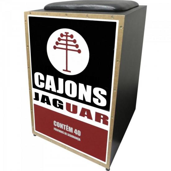 Cajon Eletroacústico Inclinado Profissional K2 COR-006 EQ Fósforo JAGUAR por 195,90 à vista no boleto/pix ou parcele em até 7x sem juros. Compre na loja Mundomax!