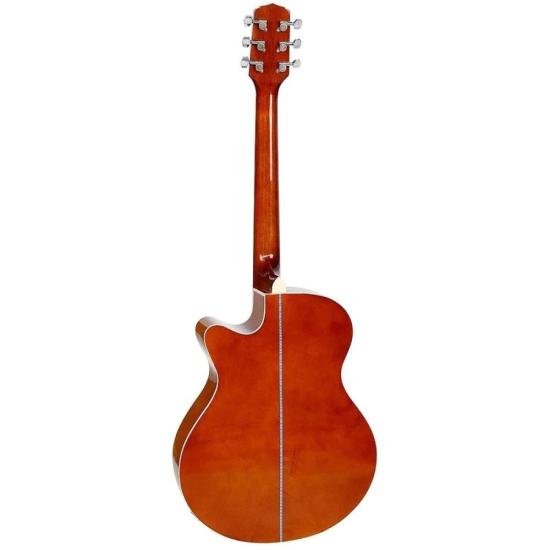 Violão Giannini GSF1D Mini Jumbo Aço Mini Jumbo Natural Glossy por 819,00 à vista no boleto/pix ou parcele em até 10x sem juros. Compre na loja Mundomax!