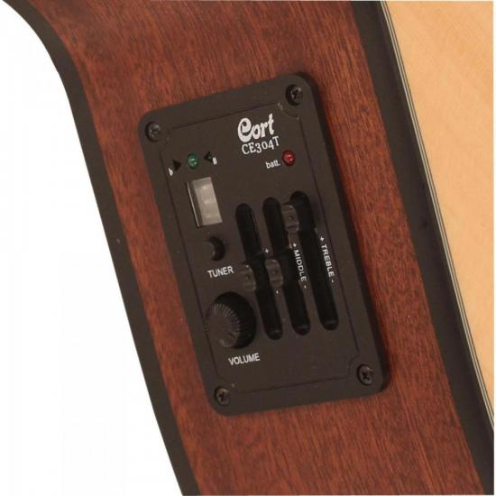 Violão Eletroacústico Cort Cec1 Ac 120Ce Nylon Natural Open Pore por 1.599,90 à vista no boleto/pix ou parcele em até 12x sem juros. Compre na loja Mundomax!