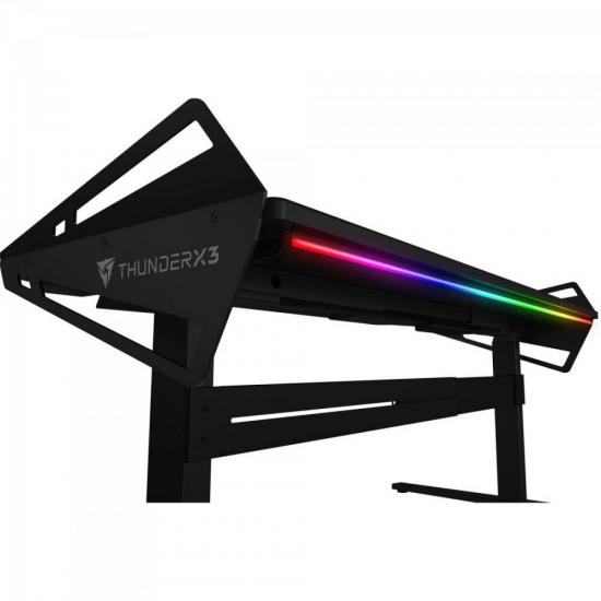 Mesa Gamer Automatizada HEX 160CM AD7 L Preto THUNDERX3 por 5.485,90 à vista no boleto/pix ou parcele em até 12x sem juros. Compre na loja Mundomax!