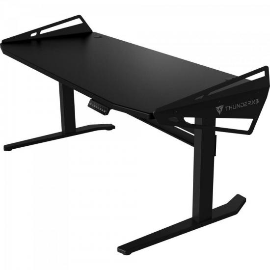Mesa Gamer Automatizada HEX 120CM AD7 M Preto THUNDERX3 por 0,00 à vista no boleto/pix ou parcele em até 1x sem juros. Compre na loja Thunderx3!