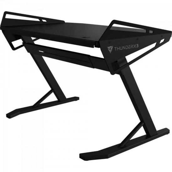 Mesa Gamer HEX 160CM AD3 L Preto THUNDERX3 - Mundomax