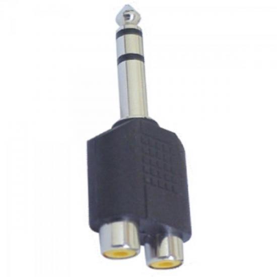 Adaptador 2 RCA x P10 Stereo 04144 CSR por 0,00 à vista no boleto/pix ou parcele em até 1x sem juros. Compre na loja Mundomax!