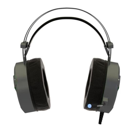 Headset Gamer Fortrek H1+ 7.1 USB RGB Cinza por 198,99 à vista no boleto/pix ou parcele em até 7x sem juros. Compre na loja Mundomax!