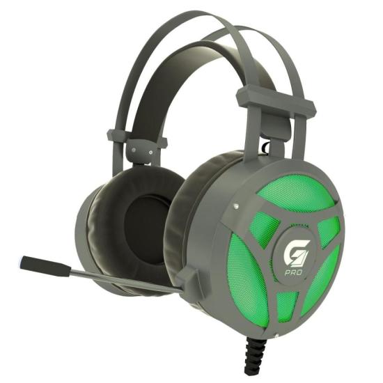 Headset Gamer Fortrek H1+ 7.1 USB RGB Cinza por 198,99 à vista no boleto/pix ou parcele em até 7x sem juros. Compre na loja Mundomax!